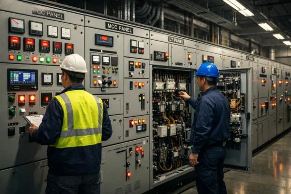 Electrical panel room